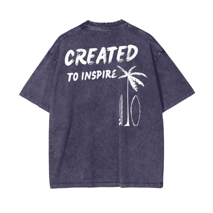 (CREATED TO INSPIRE) Official, Motto T-shirt