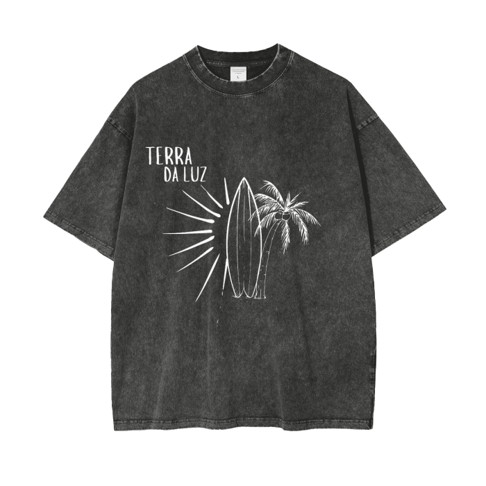 (TERRA DA LUZ) Vintage, Oversized T-shirt