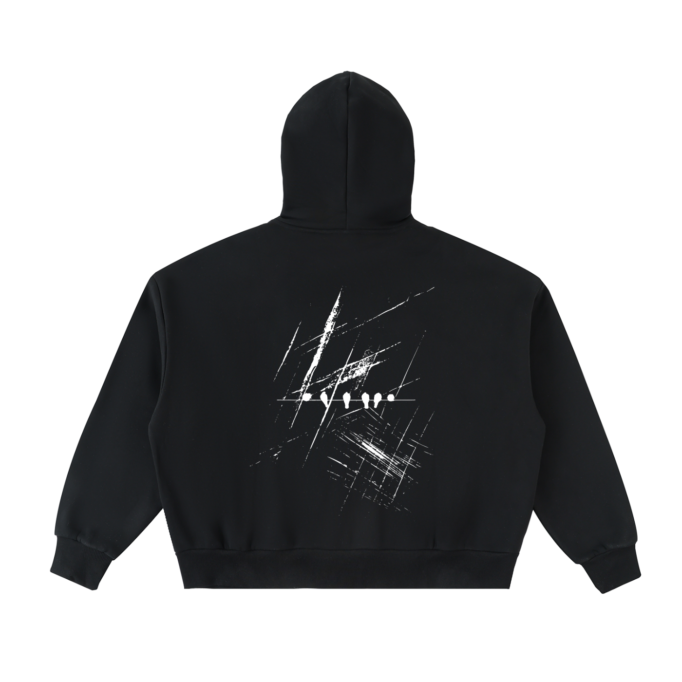 (Signature) Full-Zip, Boxy Hoodie