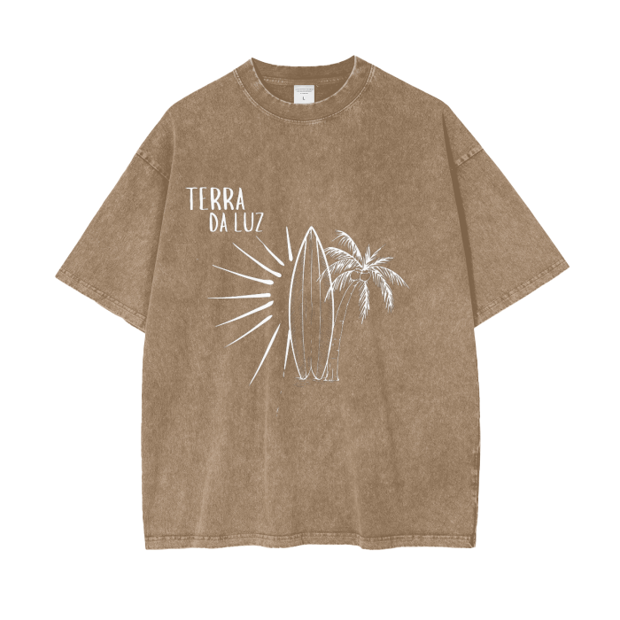 (TERRA DA LUZ) Vintage, Oversized T-shirt