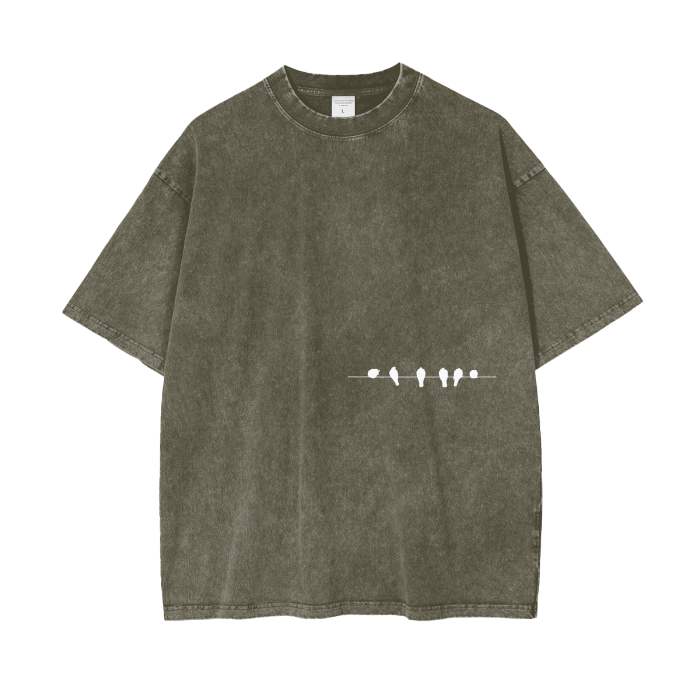 (Real Life) Washed, Oversized T-shirt