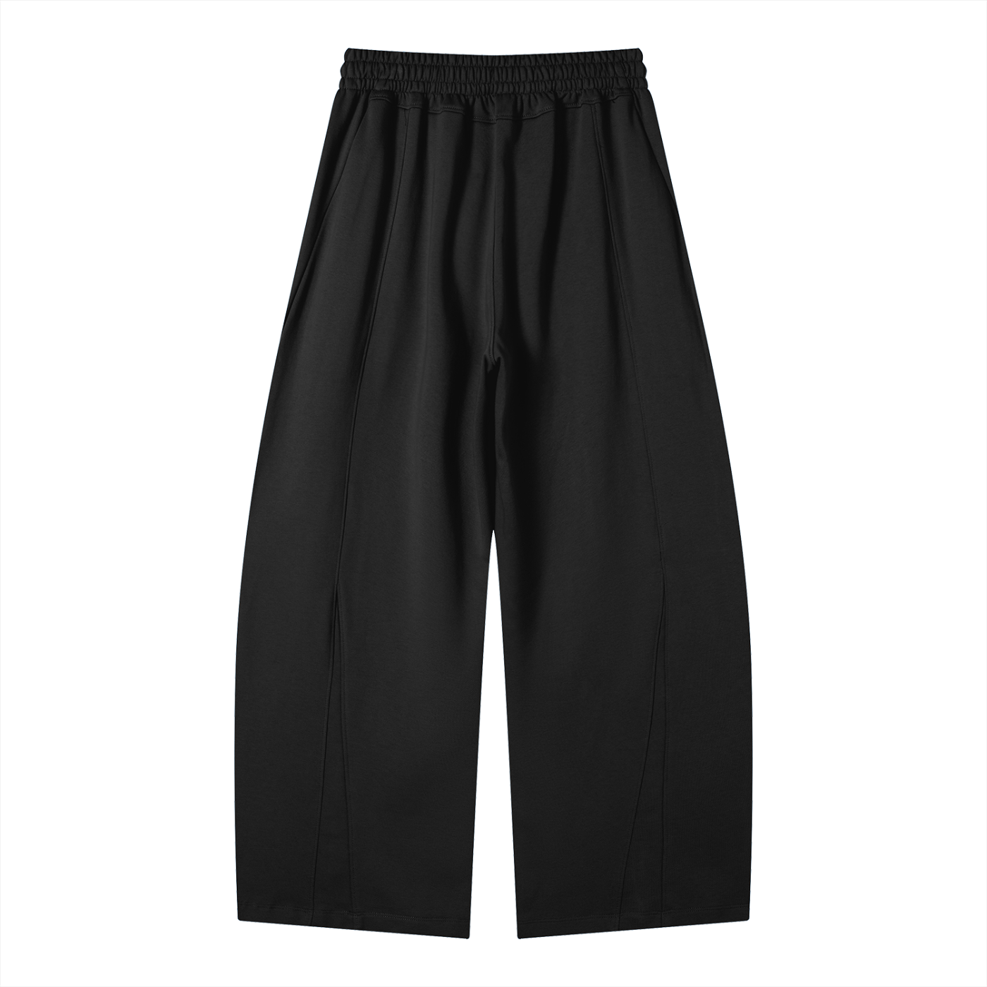 (SIX BIRDZ) Heavyweight, Wide Leg Panel Sweatpants