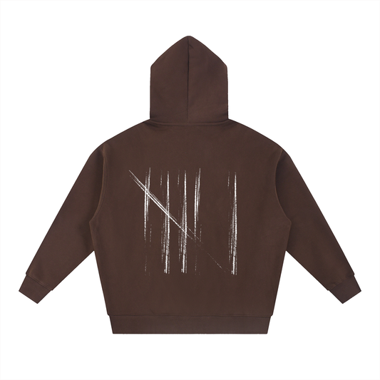 (Signature) Box Cut, Zip Up Hoodie