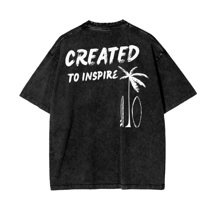 (CREATED TO INSPIRE) Official, Motto T-shirt