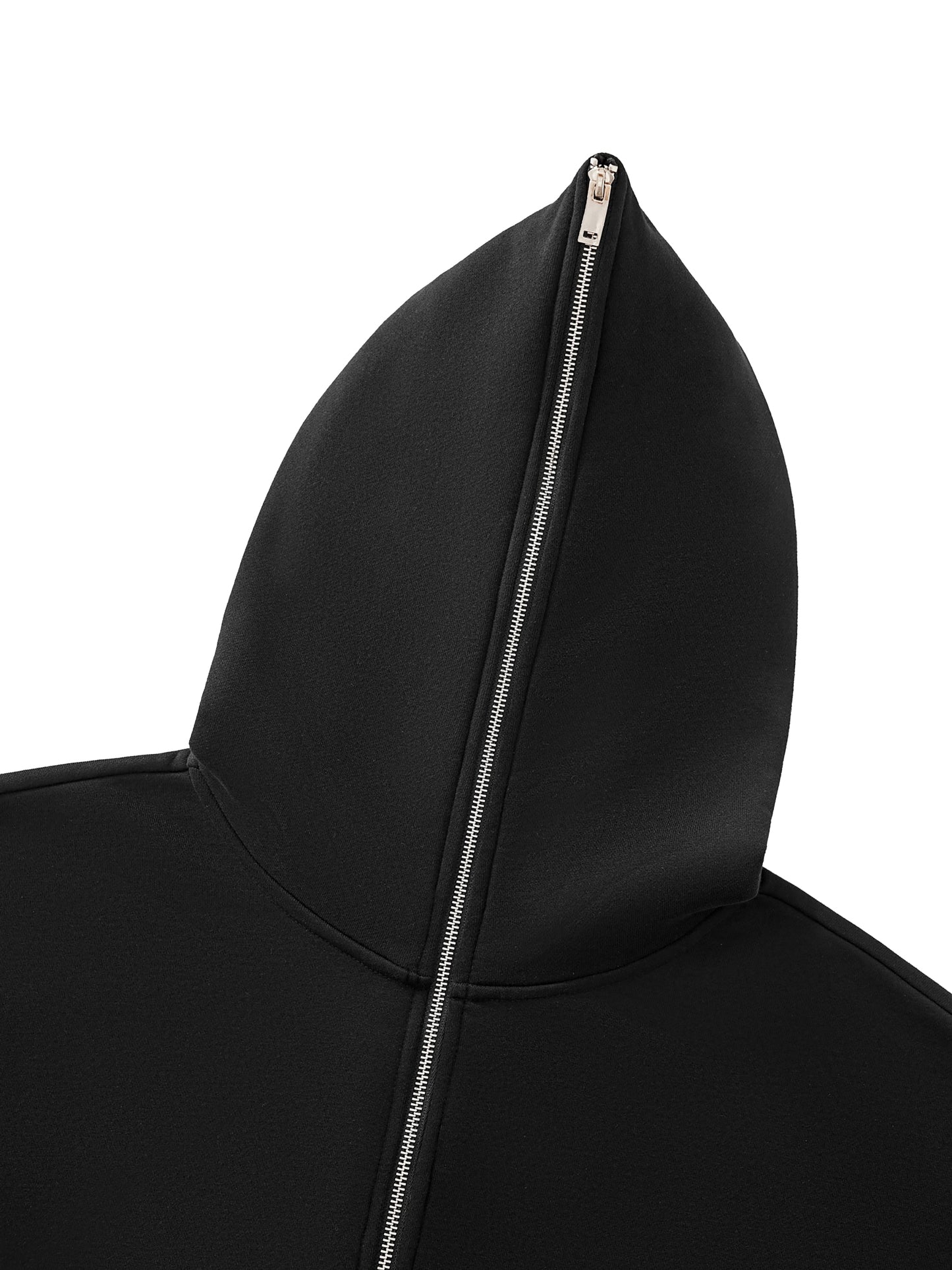 (Signature) Full-Zip, Boxy Hoodie