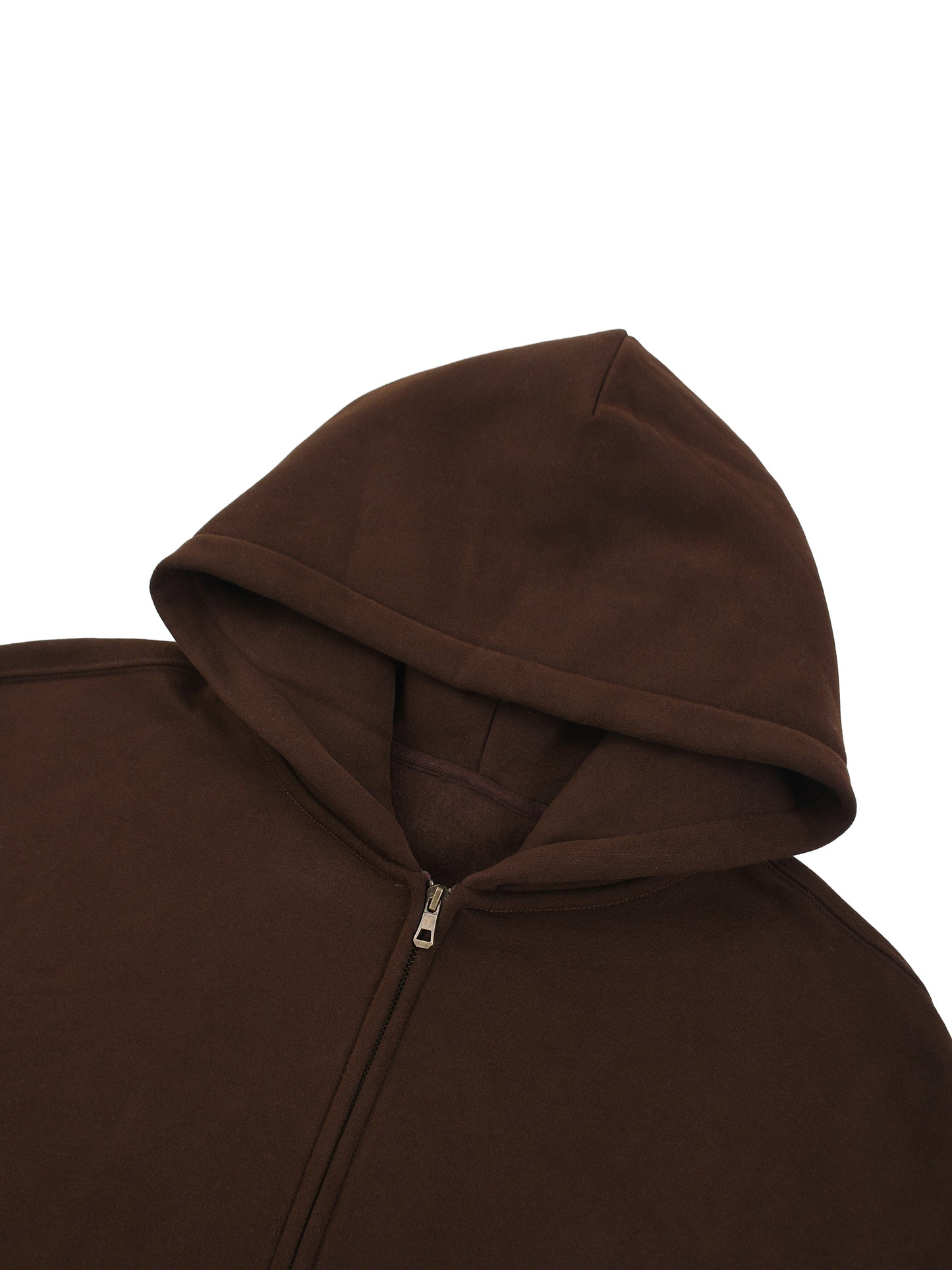 (Signature) Box Cut, Zip Up Hoodie